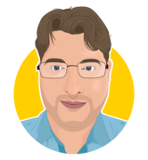 Stylized portrait of Jarrod Lowe